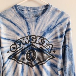Blue tie dye Odd Future Tee